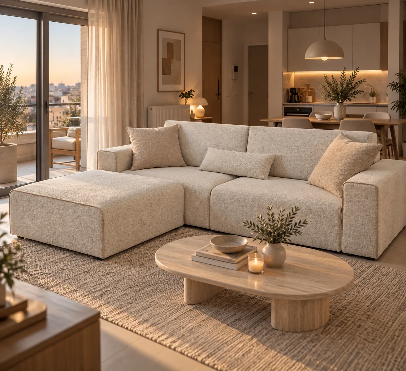 Γωνιακός Καναπές COMFORT